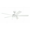 thumbnail image 2 of 330180MWH Kichler Lighting Starkk - Ceiling Fan with Light Kit - 14.25 inches tall by 60 inches wide-White Finish, 2 of 2