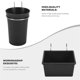 thumbnail image 5 of 6 Sets Pegboard Bins Pegboard Cups with Hooks, Pegboard Hooks Assortment, Hooks for Pegboard Cup Hol, 5 of 5