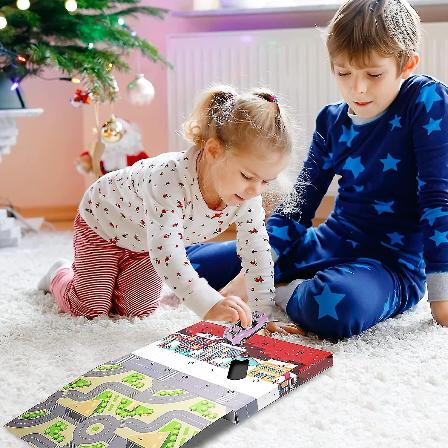 Calendrier De L’Avent 2025 Avec 24 Voitures Miniatures - Jouet éducatif Pour Garçons De 3 à 8 Ans - 3