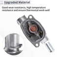 thumbnail image 5 of Unique Bargains Inner Car Thermostat for FIAT PUNTO EVO 1.4 16V 10/2009 -02/2012 Durable Engine Coolant Thermostat Housing Assembly No.55215006 Aluminum Alloy  1 Pc, 5 of 6
