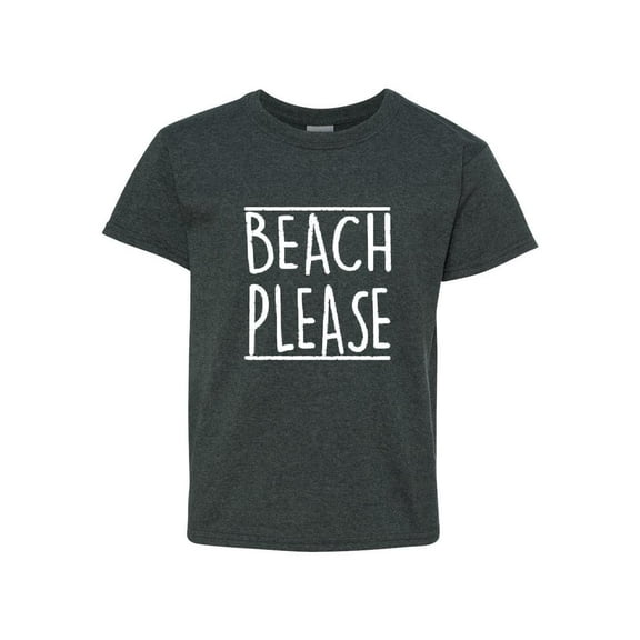 MmF - Big Boys T-Shirts and Tank Tops, up to Big Boys Size 24 - Beach Please