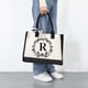 thumbnail image 3 of Bolsa Bolso de lona con letras para mujer, bolso de mano de compras de hombro simple de Color Hit (R) Tmvgtek Para estrenar, 3 of 9