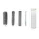 thumbnail image 2 of de limpieza, reutilizable, lavable, telescópico, ajustable, acero inoxidable, de microibra, cepillo para polvo para tejado, pared, ventana, - H H Macarena Manejar plumero, 2 of 5