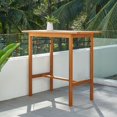 thumbnail image 3 of Gloucester Contemporary Patio Wood Bar Table, 3 of 5