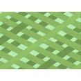 thumbnail image 1 of Ahgly Company Indoor Rectangle Patterned Alien Green Area Rugs, 2' x 3', 1 of 6
