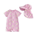 thumbnail image 4 of LILIYA Girls Swimsuit Girls Swimwear Summer Baby Sun Piece Swimsuit Toddler Kids Bathing, 4 of 5