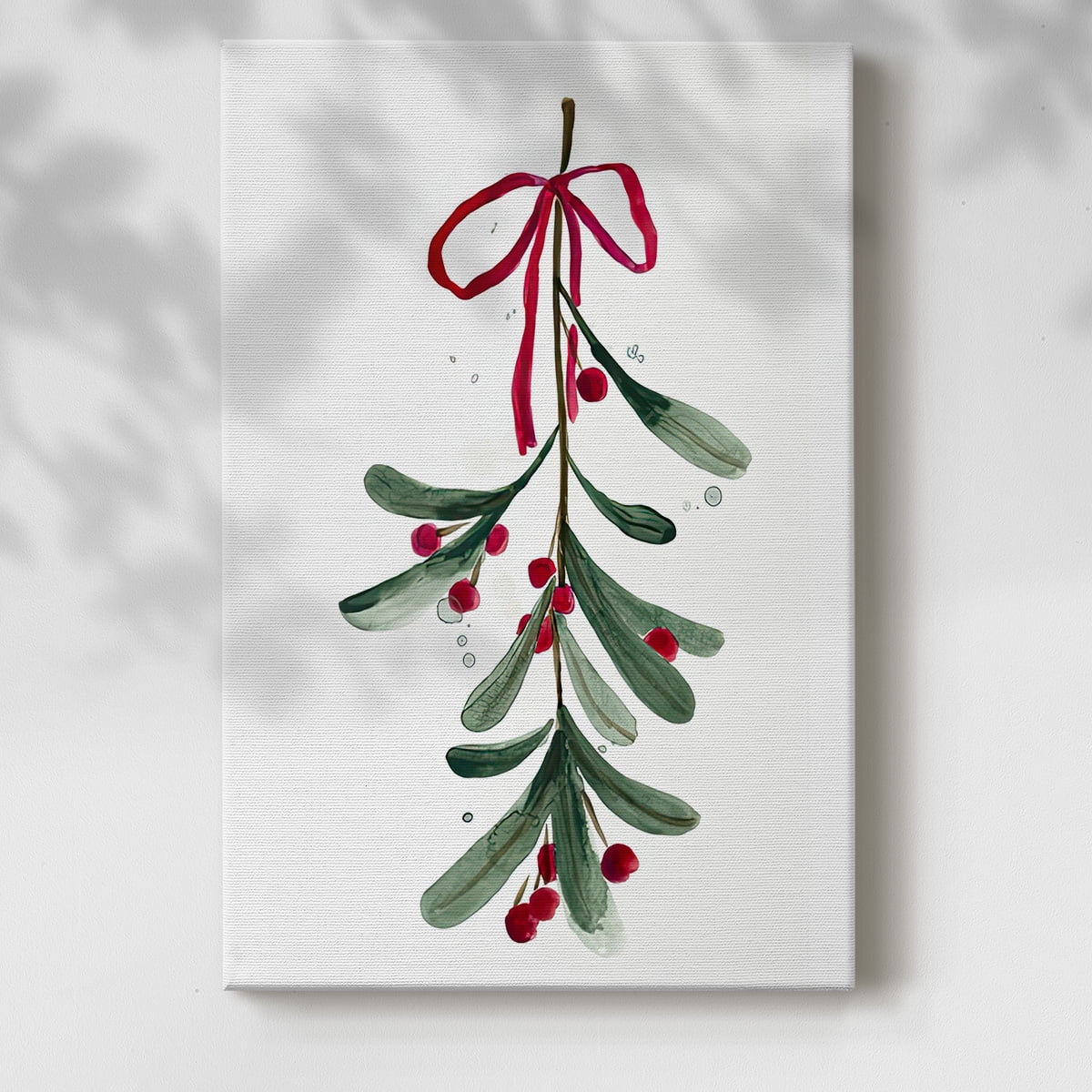 Warm Winter Wishes V- Gallery Wrapped Canvas