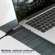 HDMI to USB Video Capture Card, HDMI to USB 1080p USB2.0, Record Directly to Computer for Gaming, Streaming, Teaching, Video Conference or Live Broadcasting