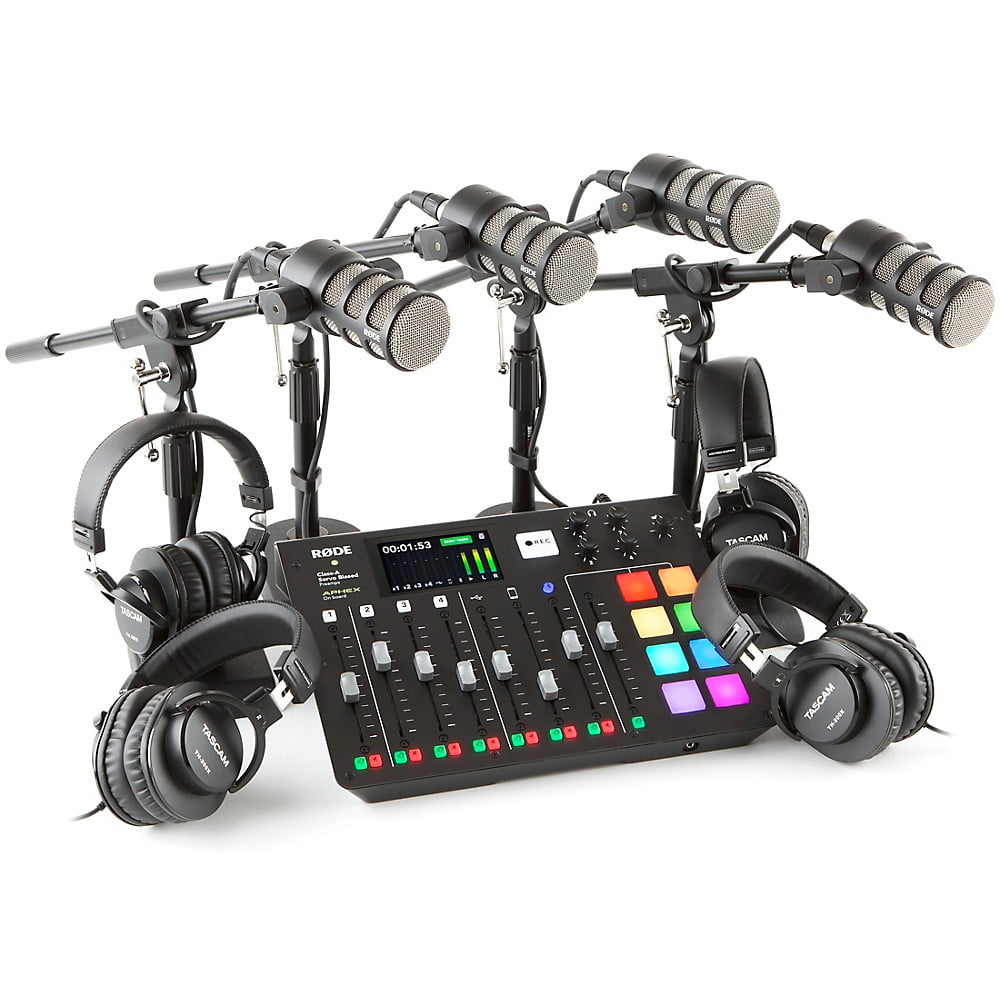 Rode RODEcaster Pro Multi PodMic Podcasting Bundle - Walmart.com