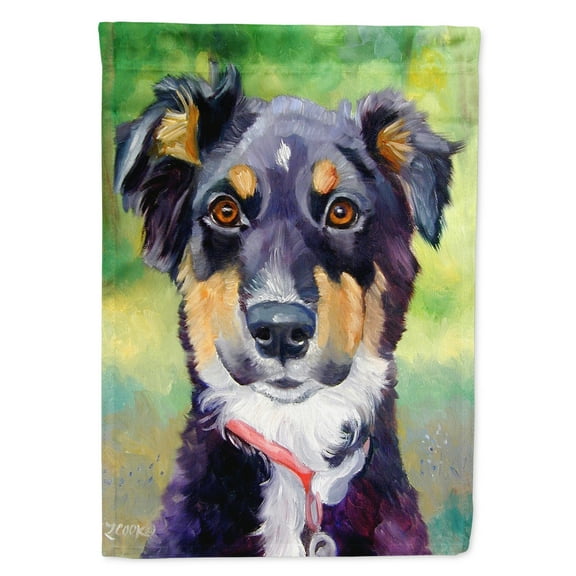 Carolines Treasures 7373GF English Shepherd Garden Flag Garden Size multicolor