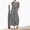 Grey, variant on Women's Summer Solid High Waist Short Sleeve Wide Leg Jumpsuit Casual Loose Fit Pantsuit Long Sleeve Bodysuit Women Pocket Short Sleeve Tie Neck Jumpsuit Long Body Suits for Women Dressy Bodysuits