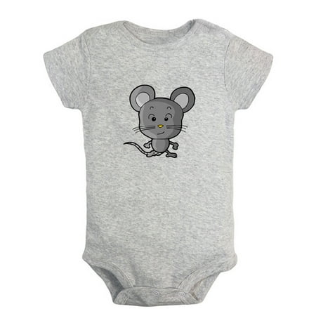 

Animal Clever Mouse Pattern Rompers For Babies Newborn Baby Unisex Bodysuits Infant Jumpsuits Toddler 0-24 Months Kids One-Piece Oufits