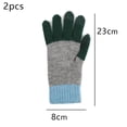 thumbnail image 2 of Guantes de invierno para hombre y mujer con pantalla táctil, guantes de punto cálidos para mensajes de texto, 2 of 5