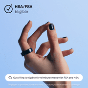 Oura Ring 4 Ceramic, Midnight Blue, Size 9, Smart Wearable, Sleep, Fitness & Heart Rate Tracker, 8-Day Battery (Size Before You Buy)