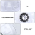 thumbnail image 3 of OUNONA 4 Pcs Roues de Remplacement pour Patins à Roulettes Clignotants Roues en PU pour Patinage Artistique et Récréatif, 3 of 5