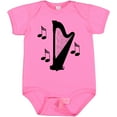 thumbnail image 3 of Inktastic Harp Silhouette Music Boys or Girls Baby Bodysuit, 3 of 5