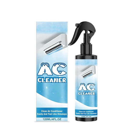 Professional Air Conditioner Cleaner Spray 120ml For Deep Radiator And Filter Cleaning Universal Fit All AC Types