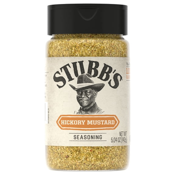 Stubb's Hickory Mustard Seasoning, 5.04 oz Bottle