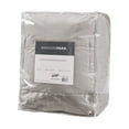 thumbnail image 4 of Madison Park Polyester Microfiber 3M Scotchgard Solid Blanket in Gray, 4 of 7