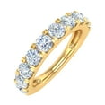 thumbnail image 1 of 1 1/2 Carat Diamond Wedding Band Ring in 14K Yellow Gold (Ring Size 6), 1 of 6