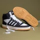 thumbnail image 1 of Adidas Break Start Mid Men’s Basketball Shoe Athletic Sneaker Black #973, 1 of 6