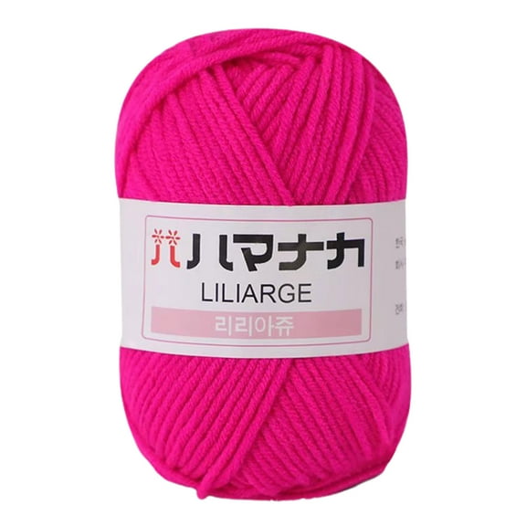 Mouliraty Hand-woven Thick Ice Bar Yarn Handcrafted DIY Crochet Sweater Doll Yarn Segment Dyed Scarf Yarn