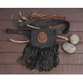 thumbnail image 4 of Leather Utility Belt with Multiple Pockets, Adjustable Fit 28-54 Inches, Black, 4 of 9