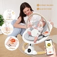 thumbnail image 2 of Baby Swing Uuoeebb portátil eléctrico con Bluetooth de 5 velocidades, 2 of 6