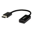 thumbnail image 2 of StarTech.com DisplayPort 1.2 to HDMI Adapter - 4K 30Hz - Active Audio Video Converter for DP laptop computers and HDMI Monitor Displays (DP2HD4KS) - Video converter - DisplayPort - HDMI - for P/N: DKM30CHDPD, DKM30CHDPDUE, SV231QDPU34K, TB3CDK2DP, TB3CDK2DPUE, TB3DKM2DPL, 2 of 6