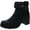 Black, variant on Womens Doja Faux Leather Booties