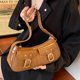 thumbnail image 2 of Bolso Mano Sencillo Pequeño Con Bolsillo para Axilas Diario Mujer Cuero PU, 2 of 9