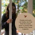 thumbnail image 3 of Screen Door Saver - Screen Magnets - Keep People and Pets from Running Into Screen Doors & Patch Small Holes with Screen Door Magnets - Made in USA - Palm Tree - Pack of 2 (1 pair), 3 of 6