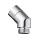thumbnail image 5 of Adaptador de codo de ducha G1/2 para accesorios de baño, color plateado, fácil de instalar, placa cromada 135 grados, 5 of 9