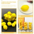 thumbnail image 2 of FRCOLOR  5 Pcs Faux Lemons Simulated Decorative Photography Props Fruit Shop, 2 of 8