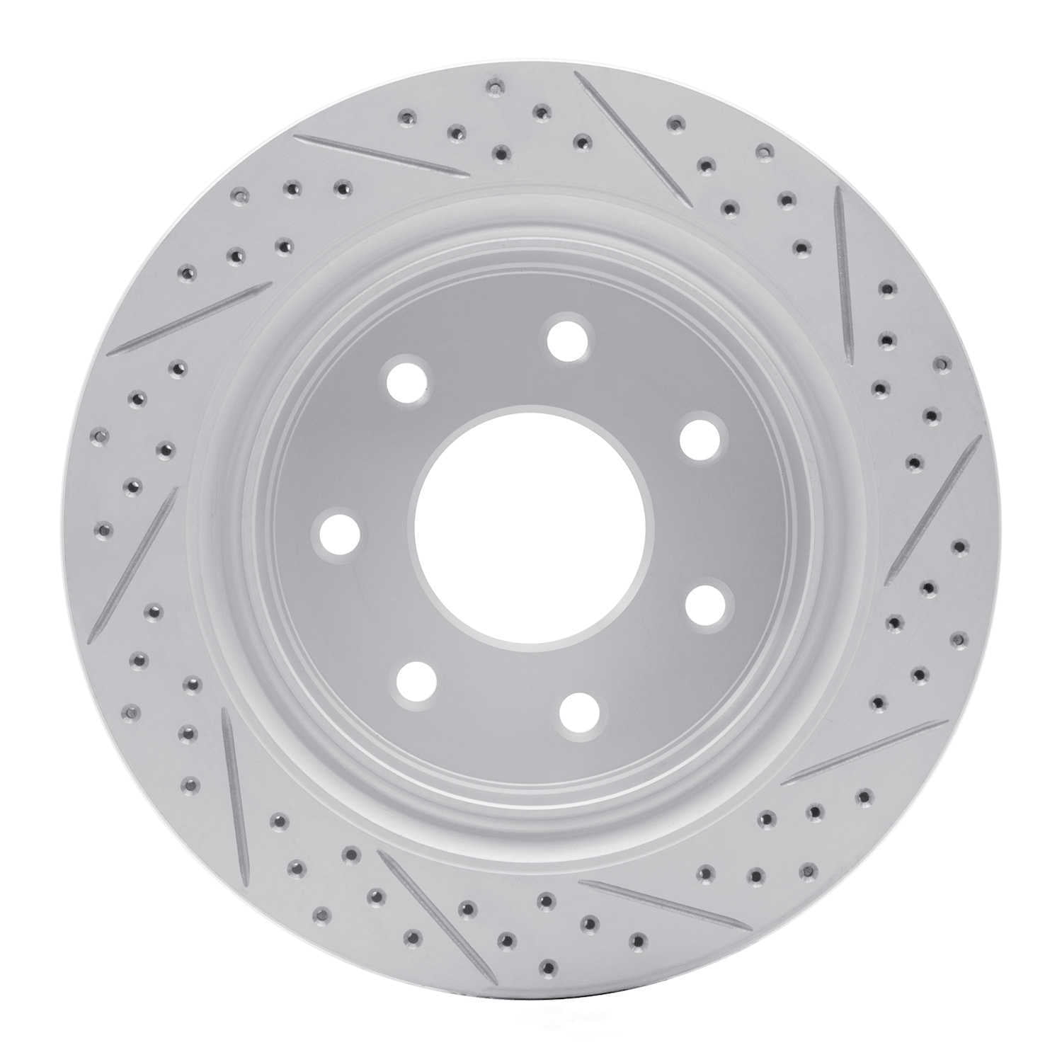 Dynamic Friction Company 830-54218L DFC Geoperformance Rotor - Drilled and Slotted