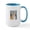 White/Blue Inside, variant on CafePress - Dog 89 Corgi Mugs - 15 oz Ceramic Large White Novelty Mug