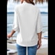 thumbnail image 3 of Tops de Verano para Mujer Blancos L, 3 of 4