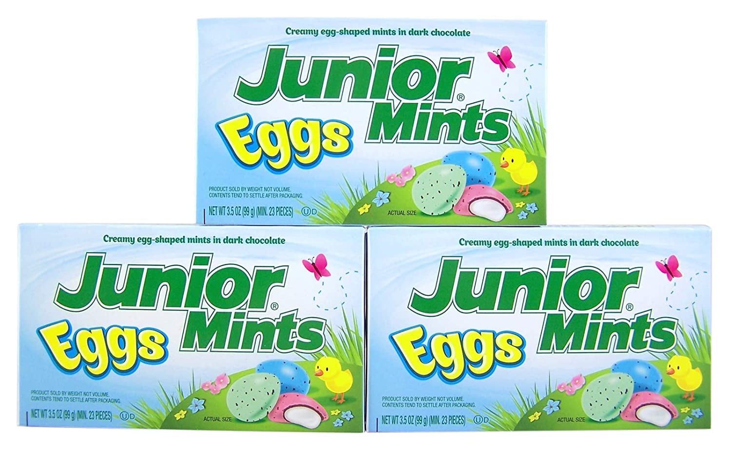 PSLLC JUNIOR MINTS EGGS Limited Edition Easter Spring Dark Chocolate
