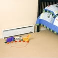 thumbnail image 2 of Cadet EBHN1000 White Sand Softheat 3415 BTU Electric Baseboard Heater, 2 of 2