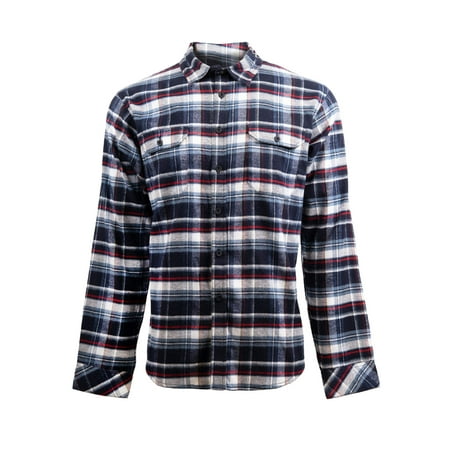 BURNSIDE Men's Flannel Shirt (The Best Flannel Shirts)