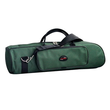 Tachiuwa Concert Trompette Cas de Transport Imperméable Tissu Oxford Bandoulière Vert