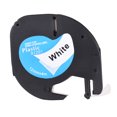 thumbnail image 4 of Labeling Tape 91201 Self-Adhesive Refills Black Print on White 1/2 Inch * 13 Feet 12mm * 4m for DYMO LT-100H Label Maker, 1 Roll, 4 of 6