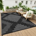 thumbnail image 3 of Outdoor Rug Waterproof Reversible Plastic Straw Outdoor Rug Fold Portable Camping Picnic Carpet Mat Indoor Outdoor Rug for Backyard RV Mat Open Living Room Outside, 3 of 13