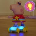 thumbnail image 2 of Peppa Pig Disco Peppa Roller Skating Doll 11" Light-Up Talking Musical Toy Hasbro, 2 of 5