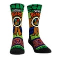 thumbnail image 2 of Unisex Rock Em Socks  Navy Chicago Bears TMNT Three-Pack Crew Sock Set, 2 of 4