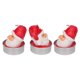 thumbnail image 4 of Velas de Luces de Té, Material de Cera de Parafina 3 PCS Multi Uso Velas de Santa Navideña Para La Fiesta, 4 of 7