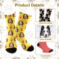 thumbnail image 2 of Personalised Socks With Photo Socks With Face Socks Print Photo Personalised Socks For Christmas Birthday And, 2 of 4