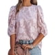 thumbnail image 4 of Txlixc Camiseta de verano para mujer Txlixc moda, 4 of 7