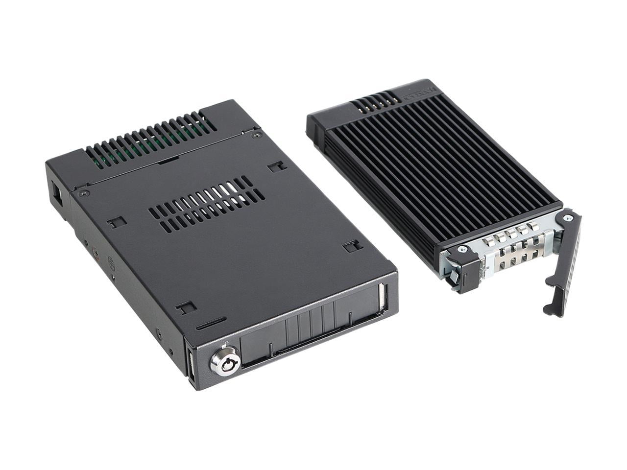 ICY DOCK MB601M2K-1B M.2 PCIe NVMe SSD Mobile Rack for External 3.5” Drive Bay - ToughArmor