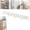 White, variant on Adjustable Hooks for Kitchen Space - No Drill Pull Out Hangers - 4 Cabinet Side Mount Traceless Hooks for Efficient Organization